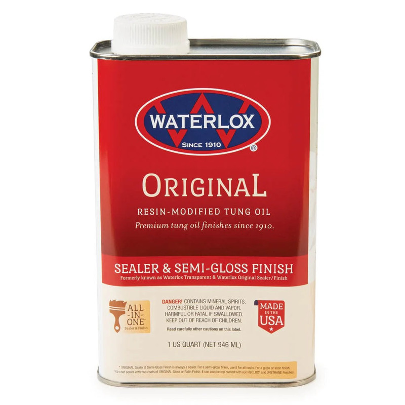 Original Sealer / Finish - Solvent Based - Medium Sheen - Features:Original - Size:1 Quart